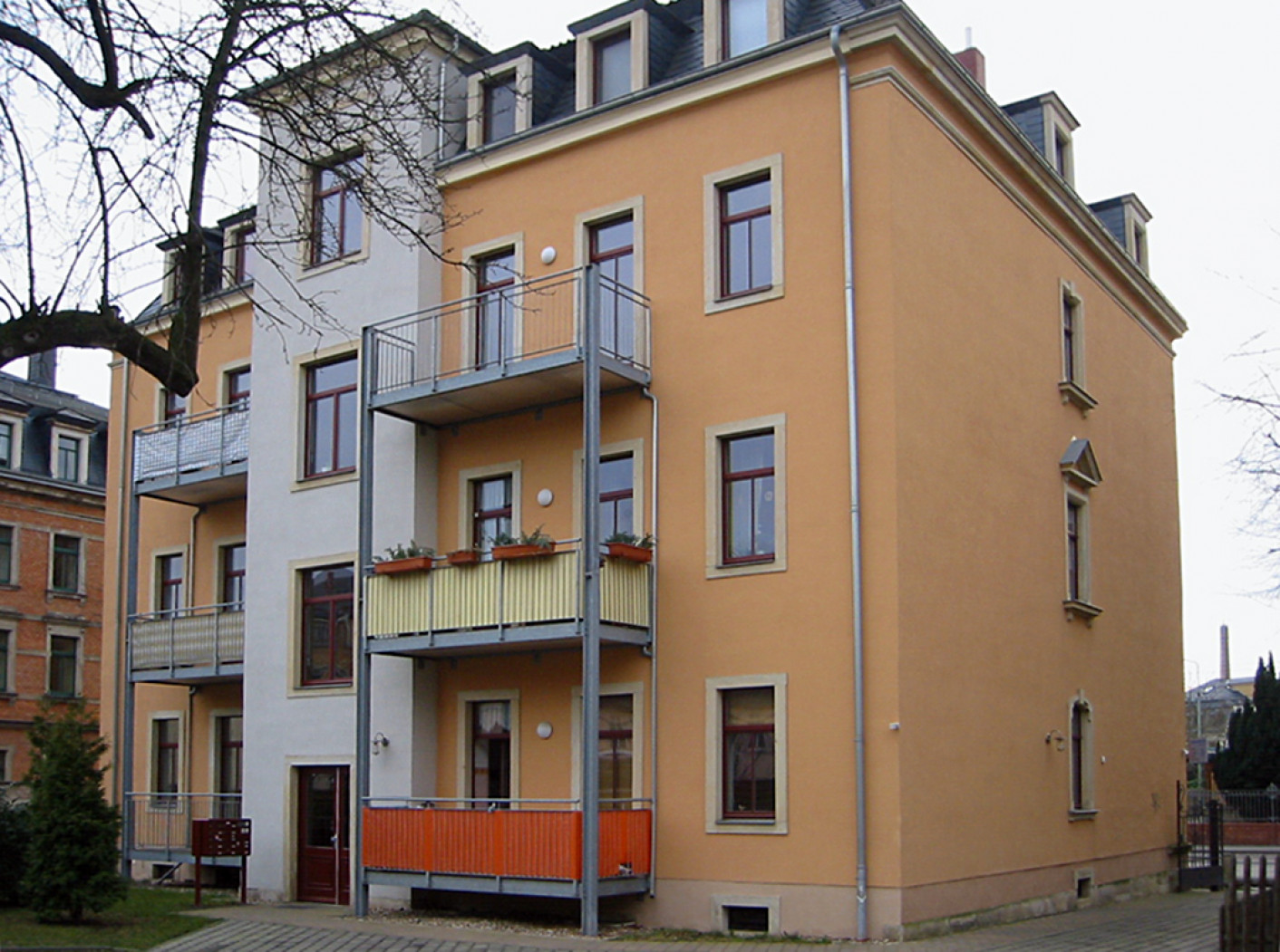 Hofseite, Großenhainer Straße, Dresden